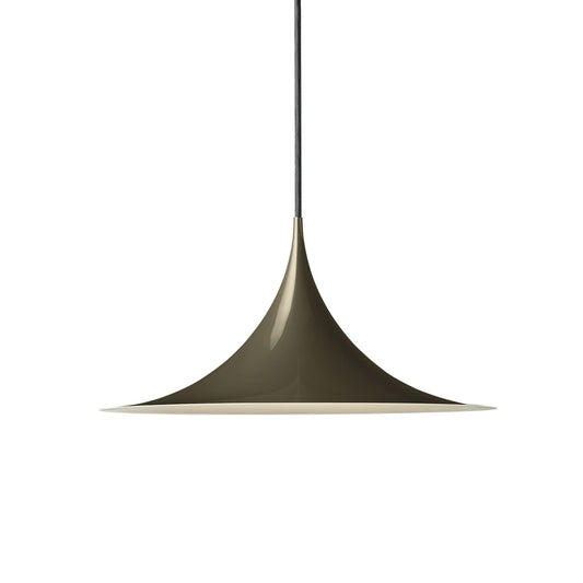Semi Pendant Small Blank Dark Cocoa