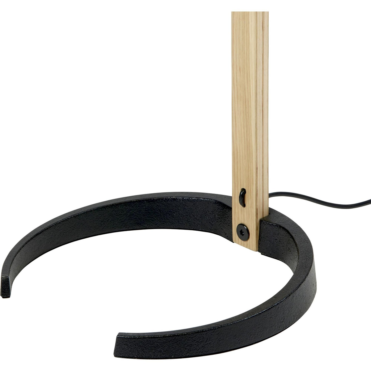 Timberline Floor Lamp Oak and Birch/ White