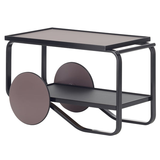 Aalto tea trolley 901, all black