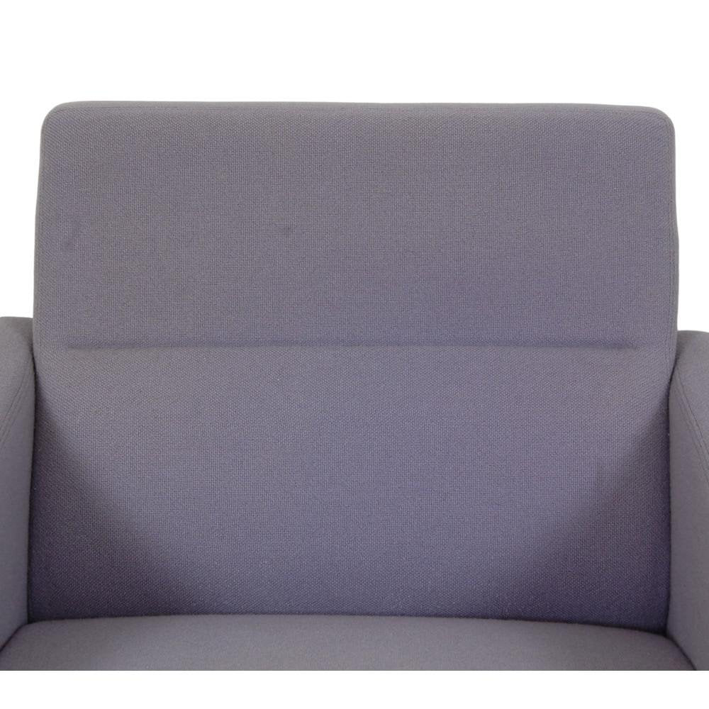 3301 Airport Chair in Purple Fabric from Arne Jacobsen, 1980s