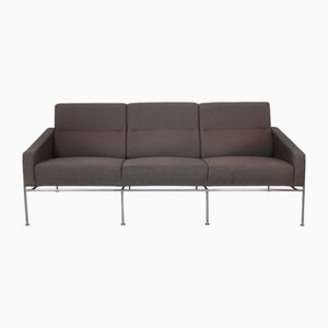 3303 3-Seater Sofa in Grey Fabric by Arne Jacobsen, 1990s-MTD-2017022