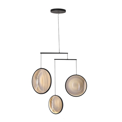 DCW Focus X3 Chandelier Matt Black