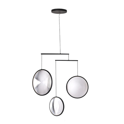 DCW Focus X3 Chandelier Matt Black