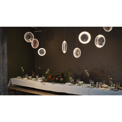 DCW Focus X3 Chandelier Matt Black
