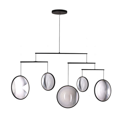 DCW Focus X5 Chandelier Matt Black