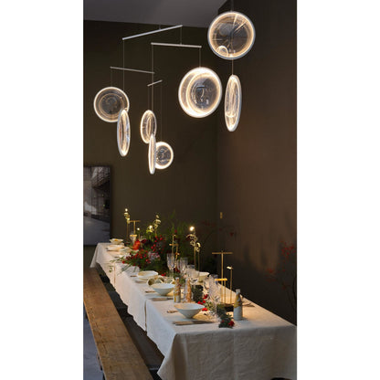DCW Focus X5 Chandelier Matt Black