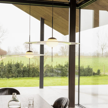 DCW Mono 600 Pendant Black/ White