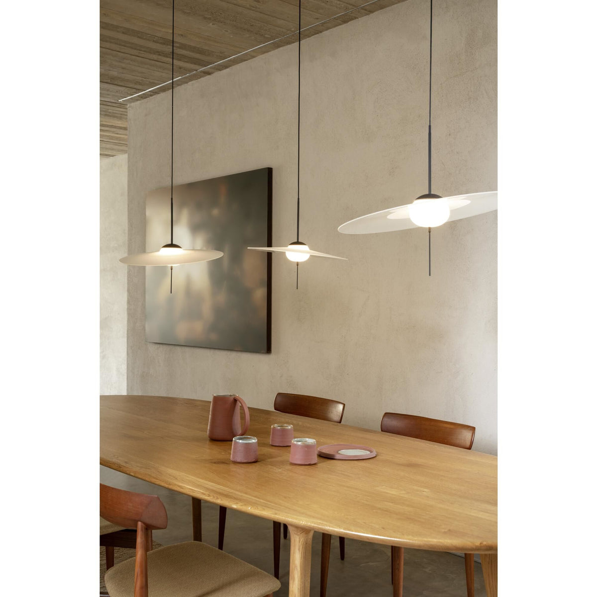 DCW Mono 400 Pendant Black/ White
