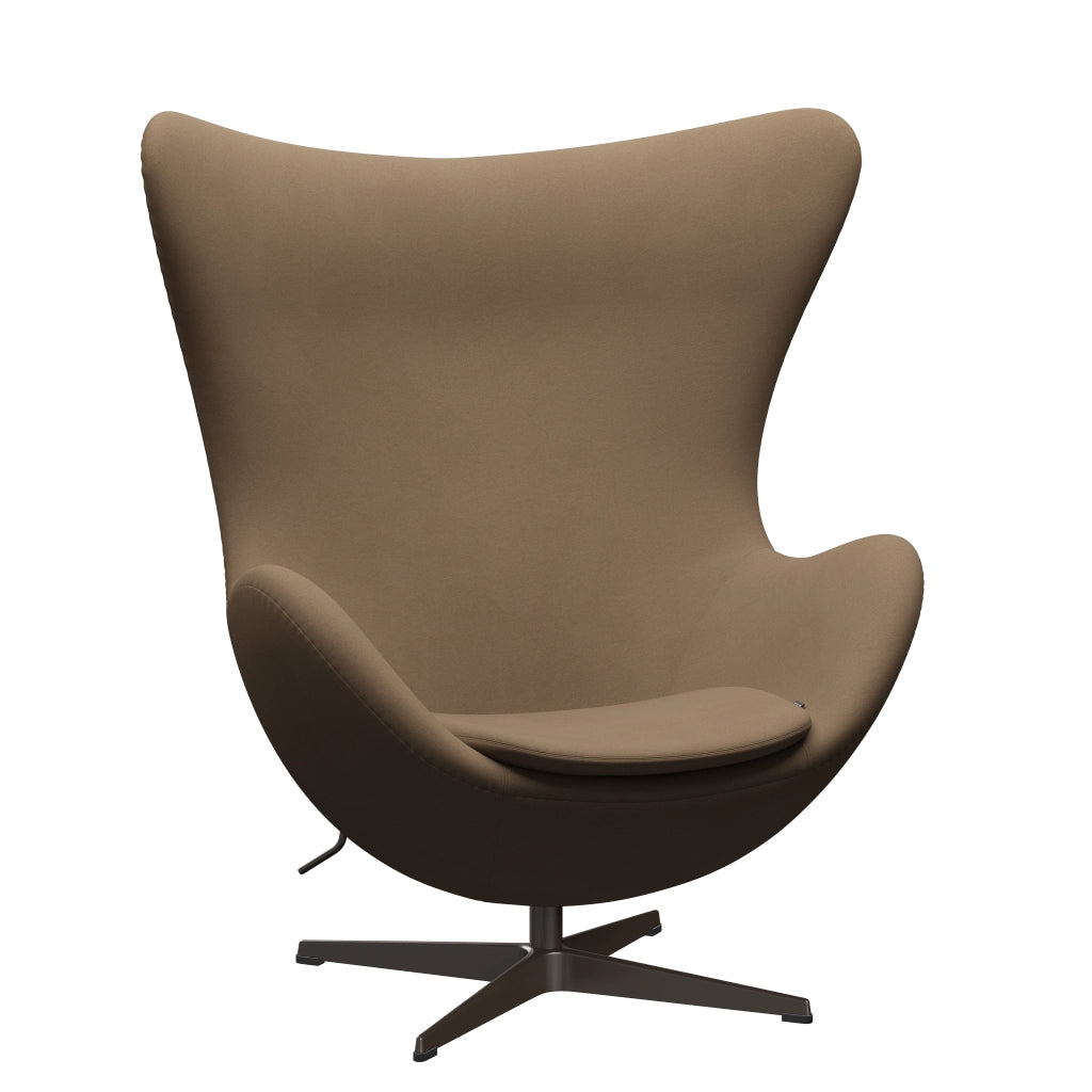 Egg™ - 3316 chair by Fritz Hansen #Comfort | Beige|Brown (00004)