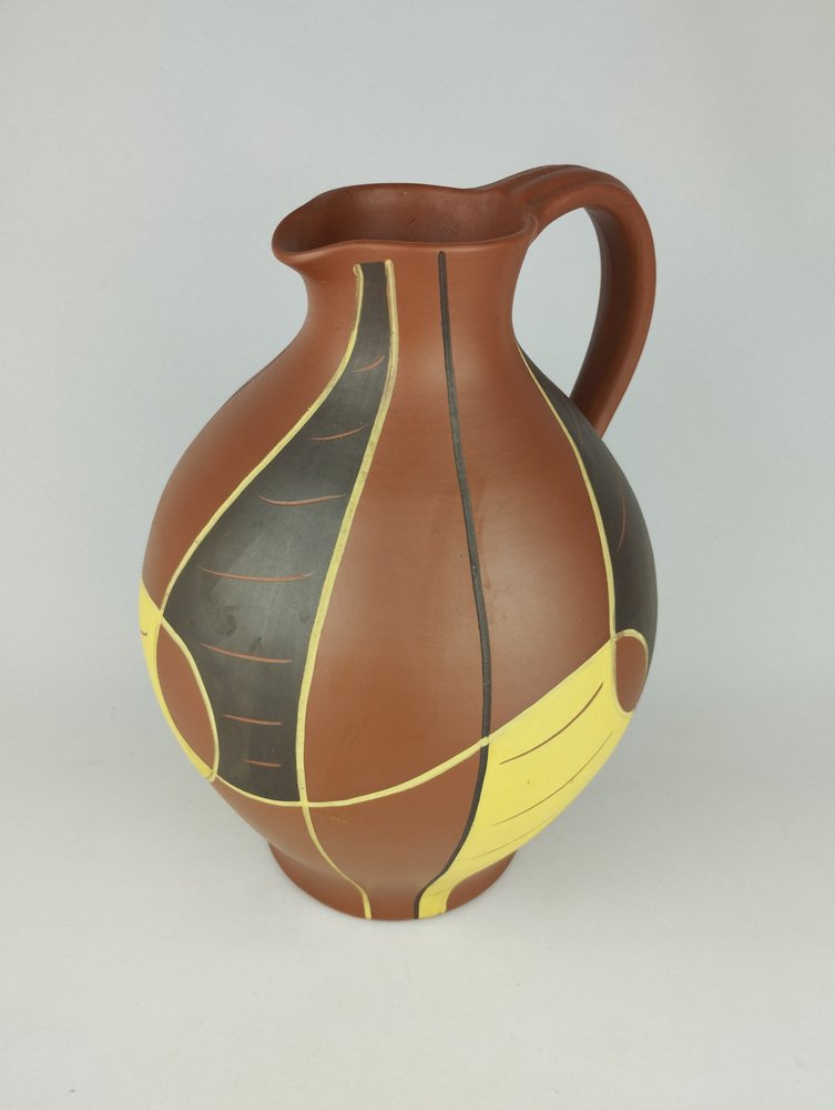 332/25 IV Sgraffito Vase by Franz Schwerlapp for Sawa Keamik, 1950s