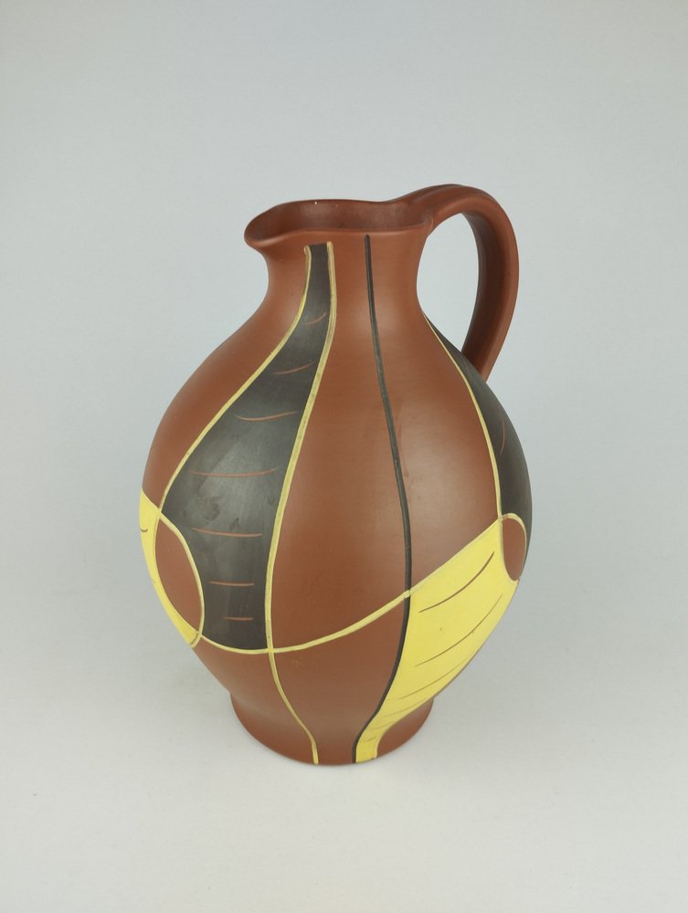 332/25 IV Sgraffito Vase by Franz Schwerlapp for Sawa Keamik, 1950s