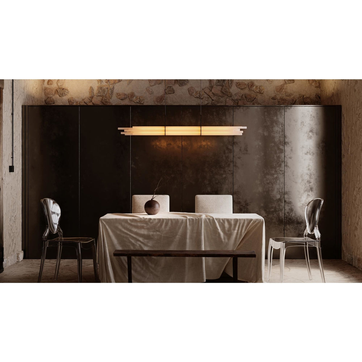 DCWéditions NL12 Pendant Black/Glass