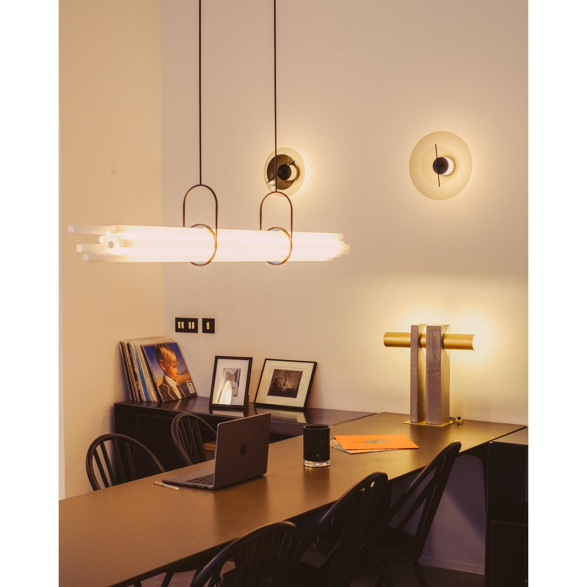 DCWéditions NL12 Pendant Black/Glass
