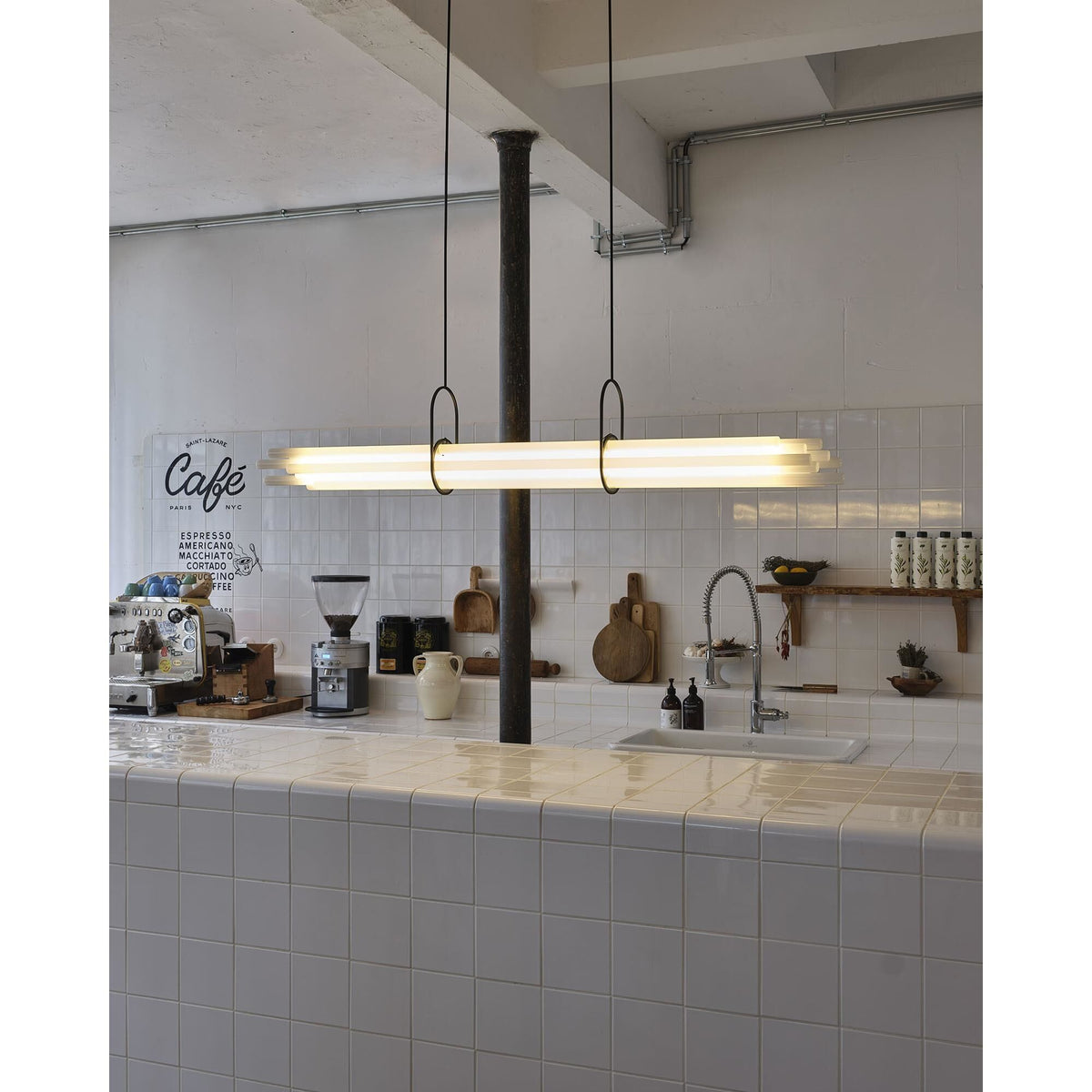 DCWéditions NL12 Pendant Black/Glass