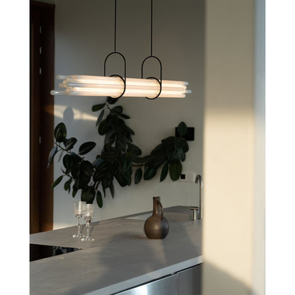 DCWéditions NL12 Pendant Black/Glass