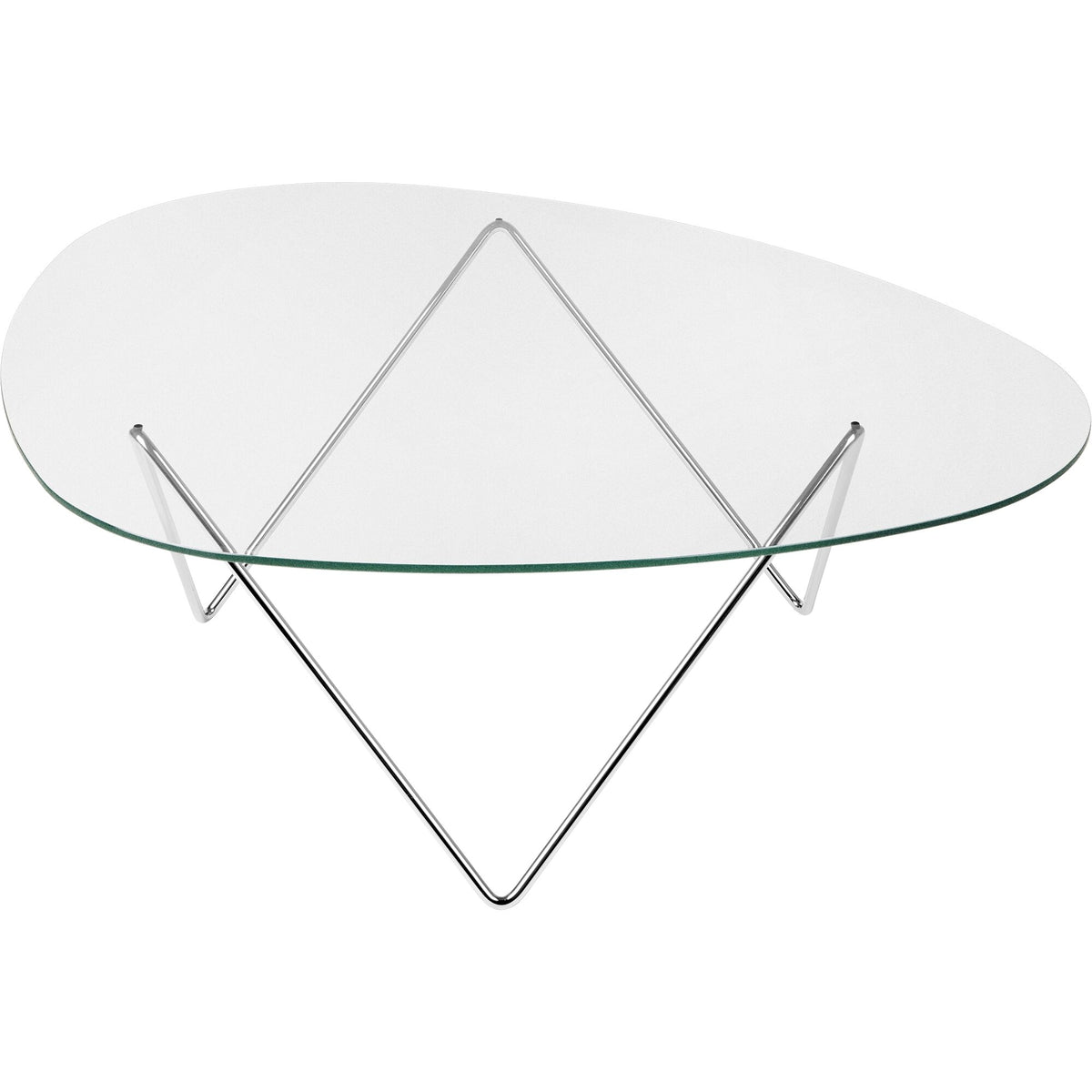 Pedrera Coffee Table Black Semi Matt/ Bronze/ Glass