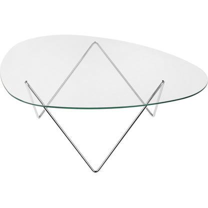 Pedrera Coffee Table Black Semi Matt/ Bronze/ Glass