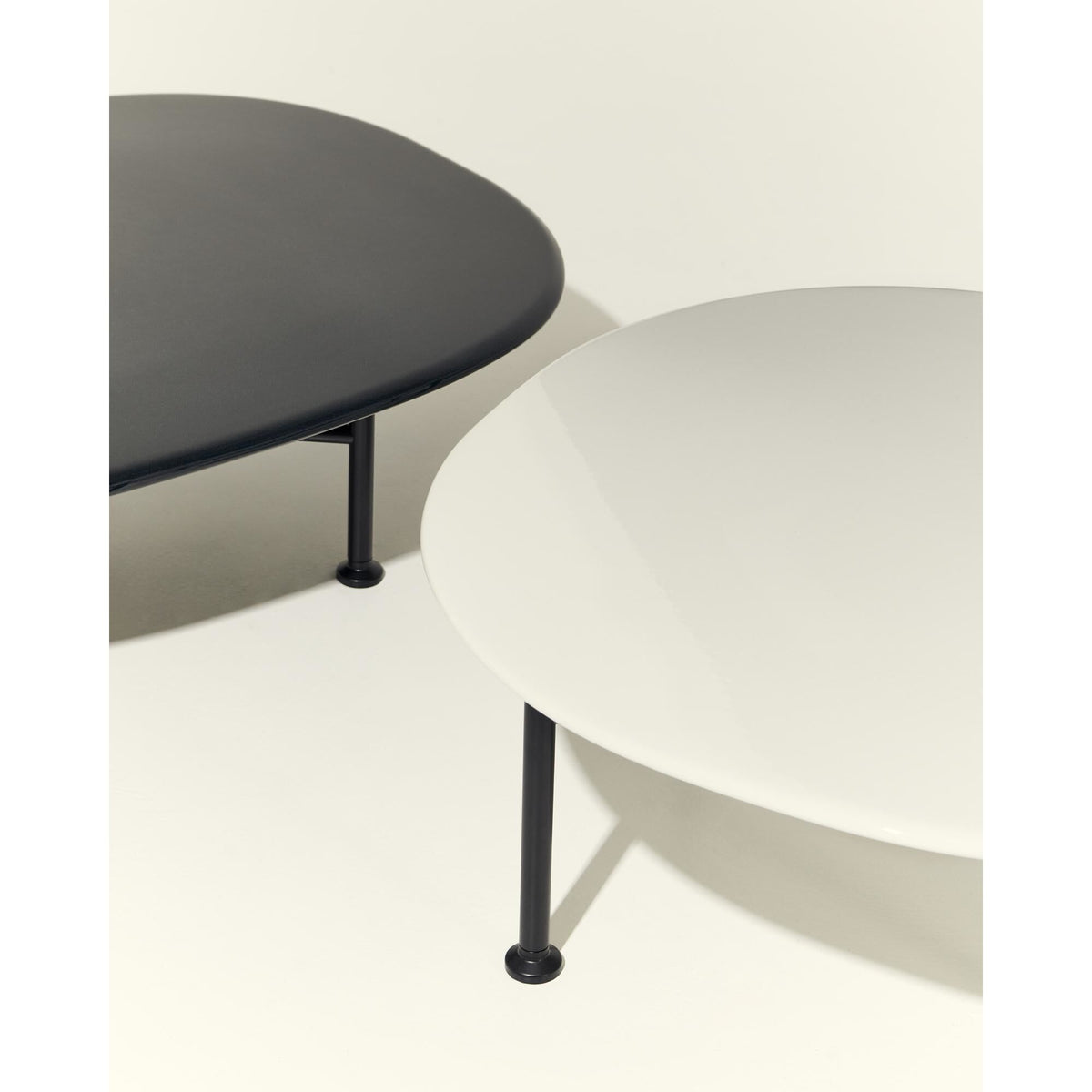 Carmel Coffee Table 75x75 Clam White