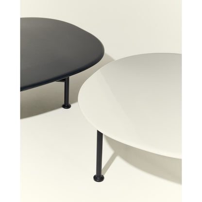 Carmel Coffee Table 75x75 Clam White