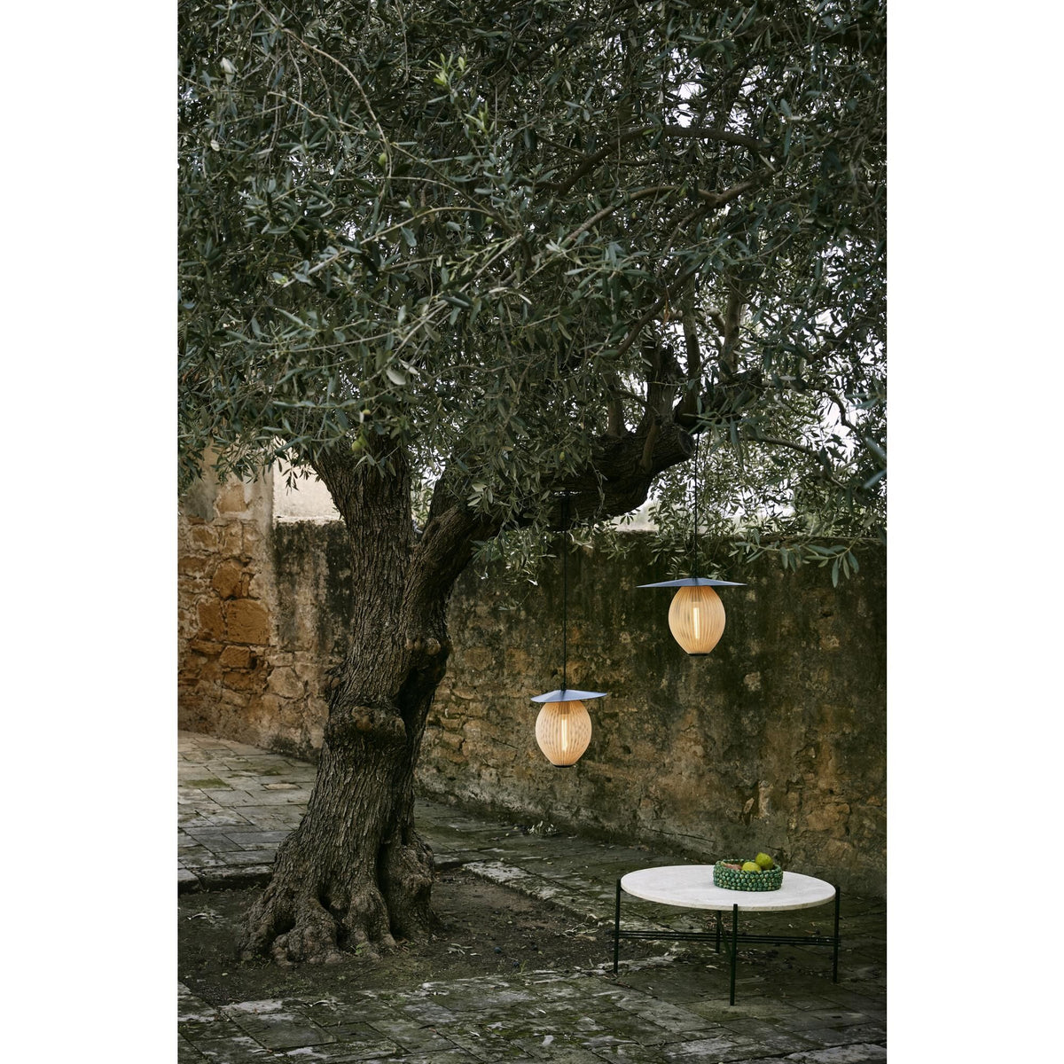 Satellite Outdoor Pendant Ø22 Mustard Gold