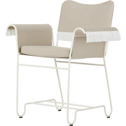 Tropique Dining Chair With Fringes Black/ Leslie 06