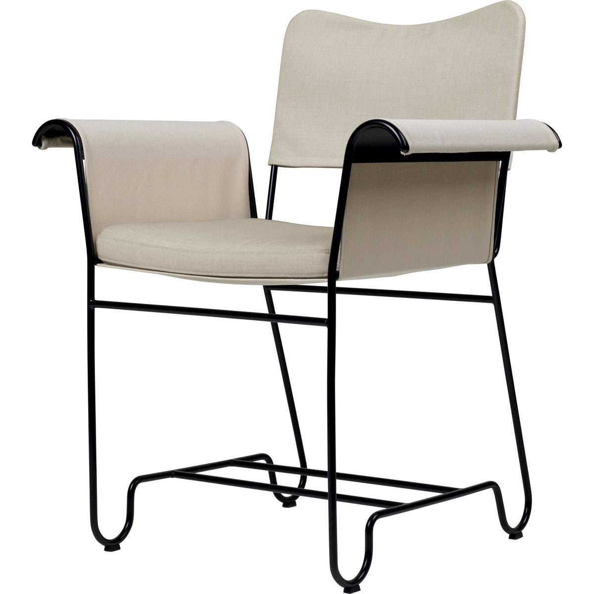 Tropique Dining Chair White/ Leslie Stripe 20