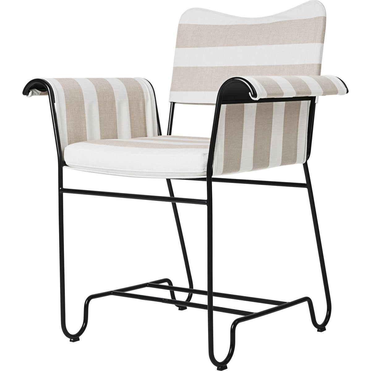 Tropique Dining Chair Black/ Leslie 06