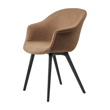 Bat Dining Chair Plastic Legs Around Bouclé 023