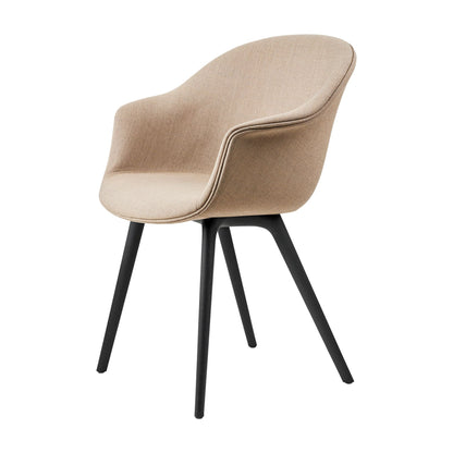 Bat Dining Chair Plastic Leg Front Upholstered In Plain 0023