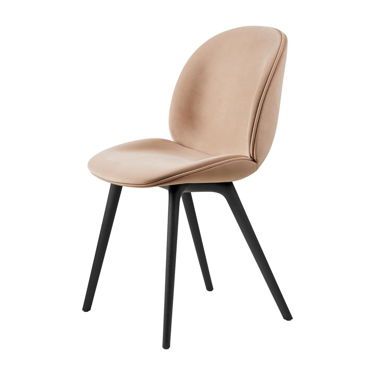 Beetle Dining Chair Plastic Leg Upholstered I Remix 3 233