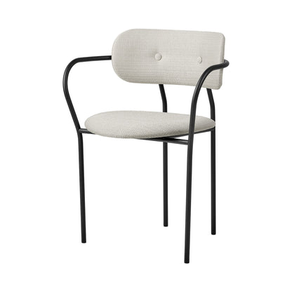 Coco Dining Chair M. Armrests Around Bouclé 004