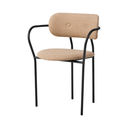 Coco Dining Chair M. Armrests Around Bouclé 004