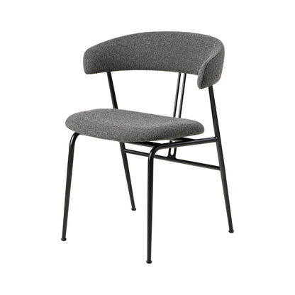 Violin Dining Chair Around Bouclé 032