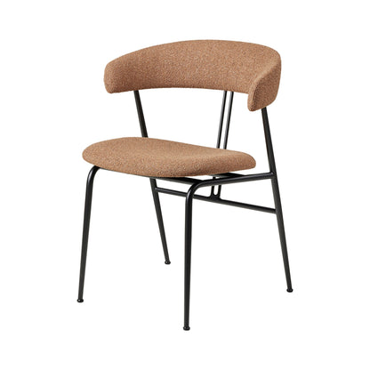 Violin Dining Chair Around Bouclé 032