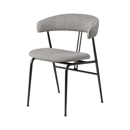 Violin Dining Chair Around Bouclé 032