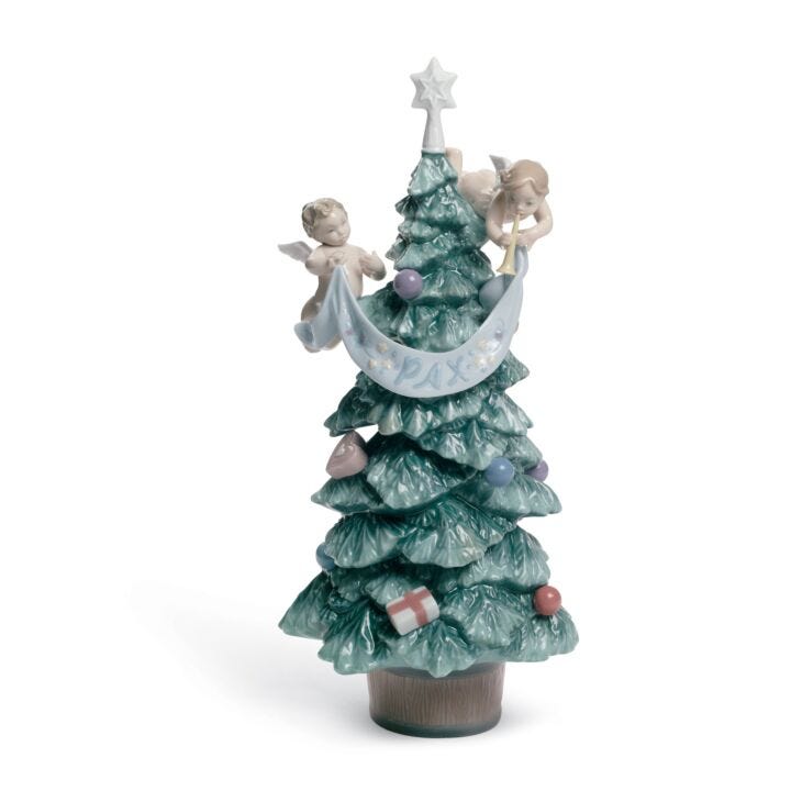 Evergreen of Peace Tree Figurine by Lladró