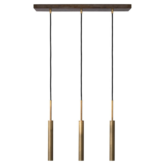 3437-6 STAV Brass Large Lamp by Johan Carpner for Konsthantverk