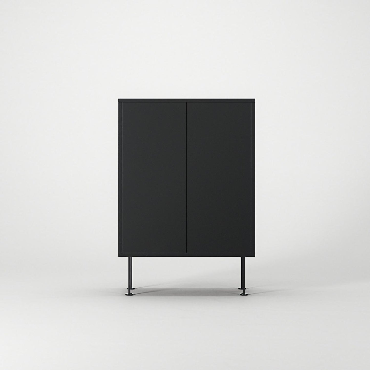 Decotique Vogue Cabinet 64 Anthracite Grey/Black