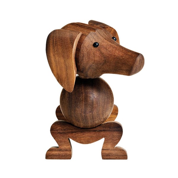 Wooden dog by Kay Bojesen #walnut #