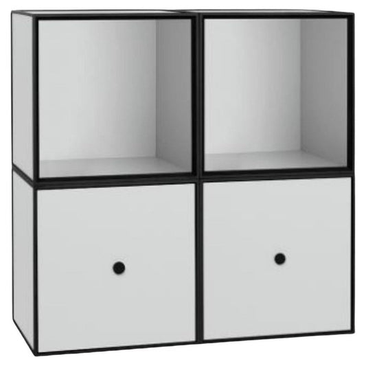 35 Light Grey Frame Square Standard Box by Lassen