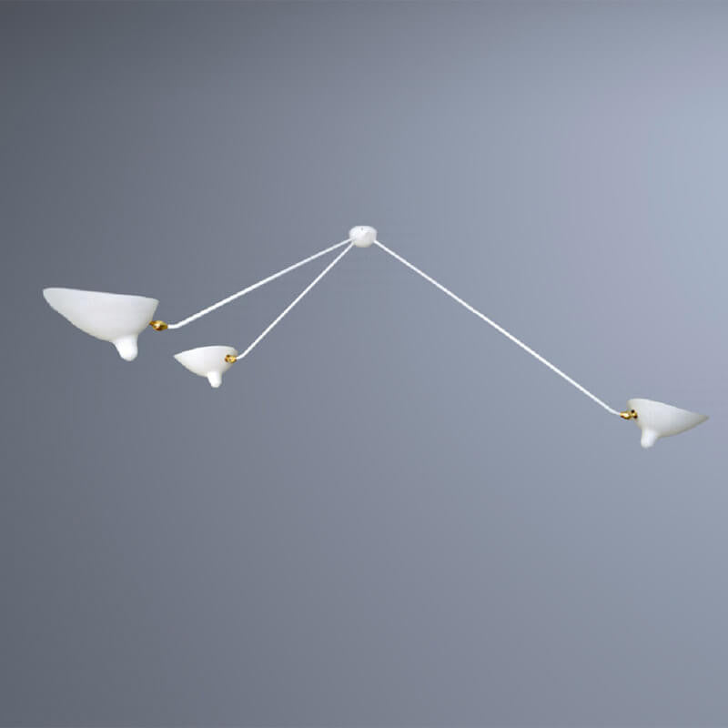 SPIDER PAR3B - Adjustable metal ceiling lamp