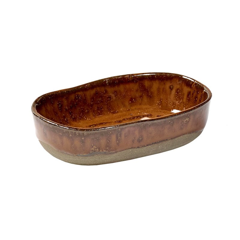 Merci No 8 bowl by Serax #ochre/brown #