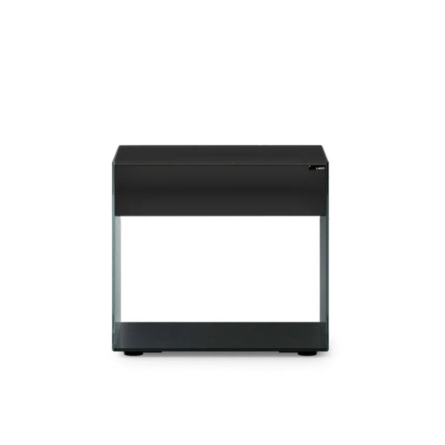 UpGlass - Bedside Table (Top - Colored Glass)