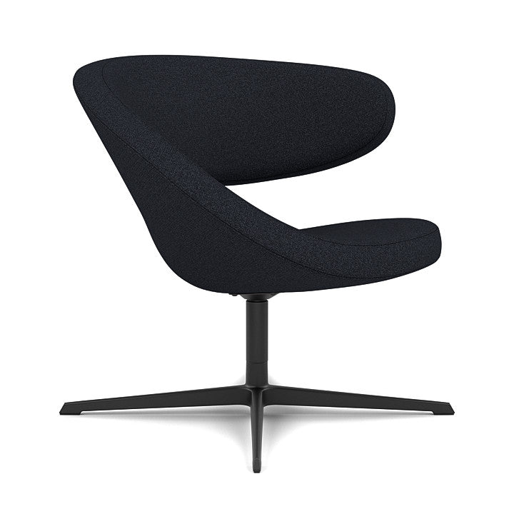 Peel™ Club - Swivel upholstered armchair (Upholstery Material - Hallingdal 65)