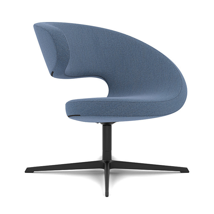 Peel™ Club - Swivel upholstered armchair (Upholstery Material - Re-Wool) by Varier Furniture