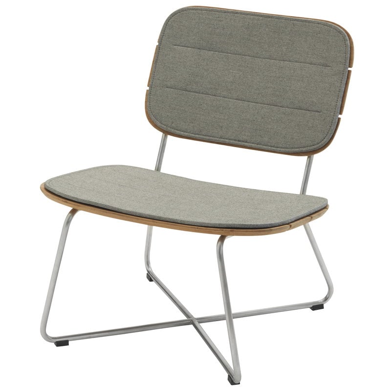 Lilium lounge chair cushion by Skagerak #ash grey #