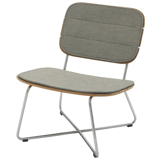 Lilium lounge chair cushion by Skagerak #ash grey #