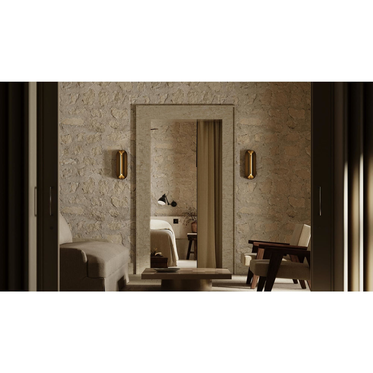 DCW Rosalie Wall Lamp Gold