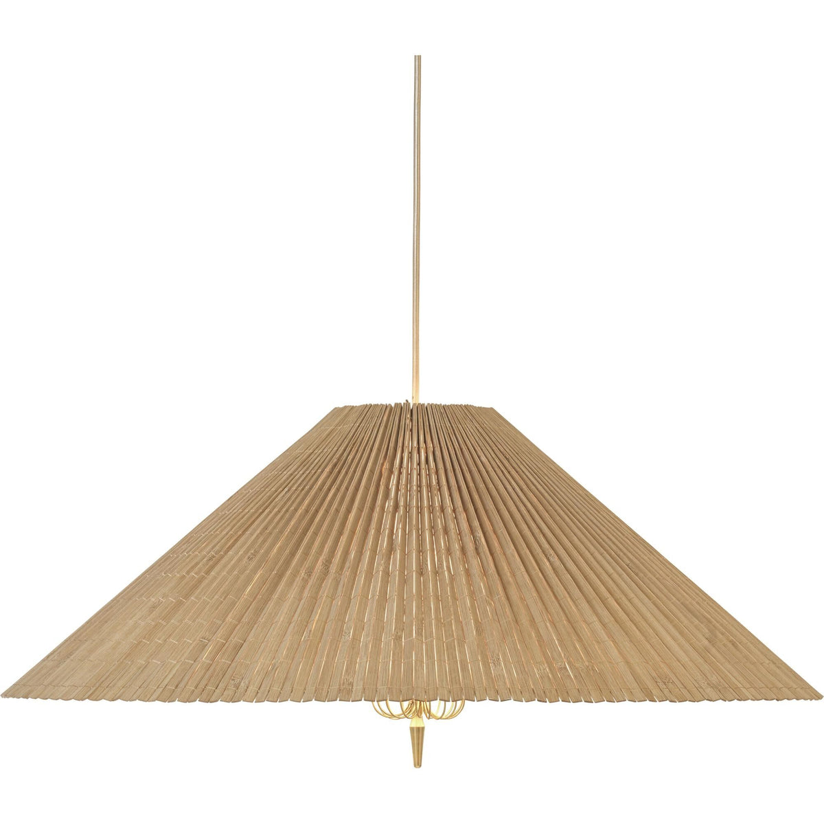 Tynell Collection 1972 Pendant Brass/ Bamboo