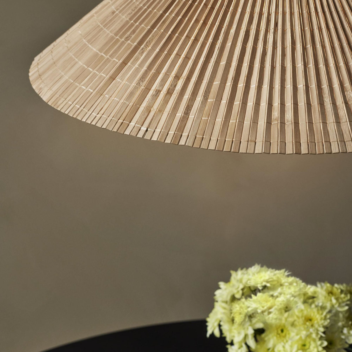 Tynell Collection 1972 Pendant Brass/ Bamboo